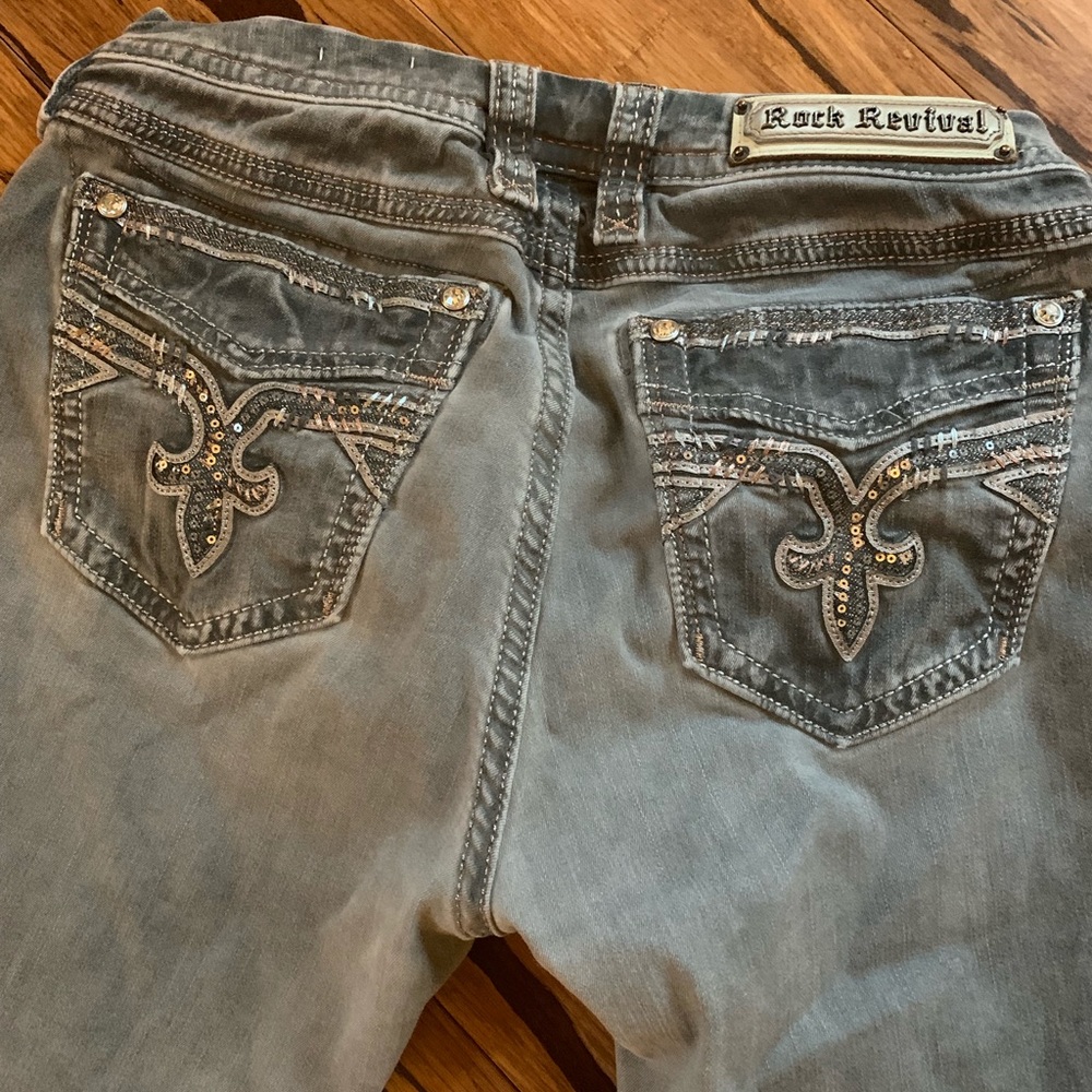 Rock Revival Cropped Jeans/Capri